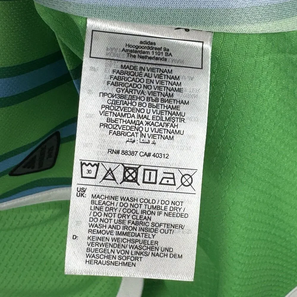 Adidas Seattle Sounders FC Home Authentic Jersey 2024/25 Men's Size Medium $150